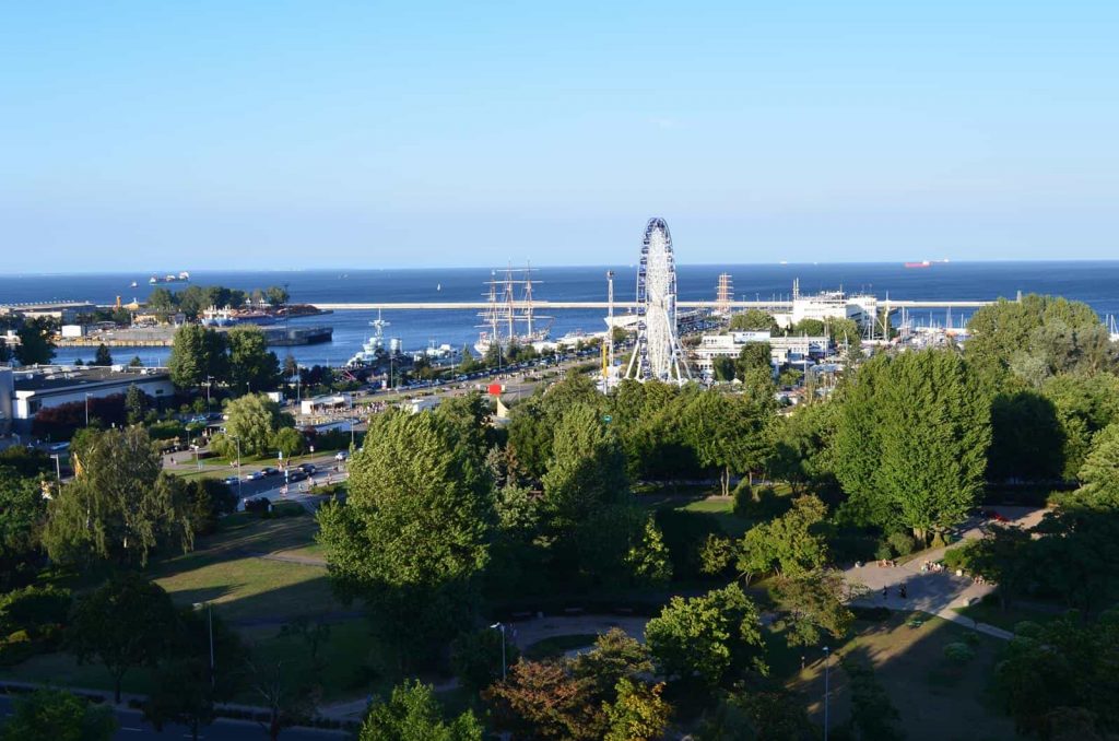 Wycieczka na panoramę Gdyni z Kamiennej Góry